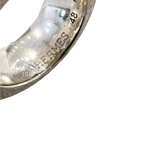 Hermès Silver Clarté Ring - Picture 6 of 9